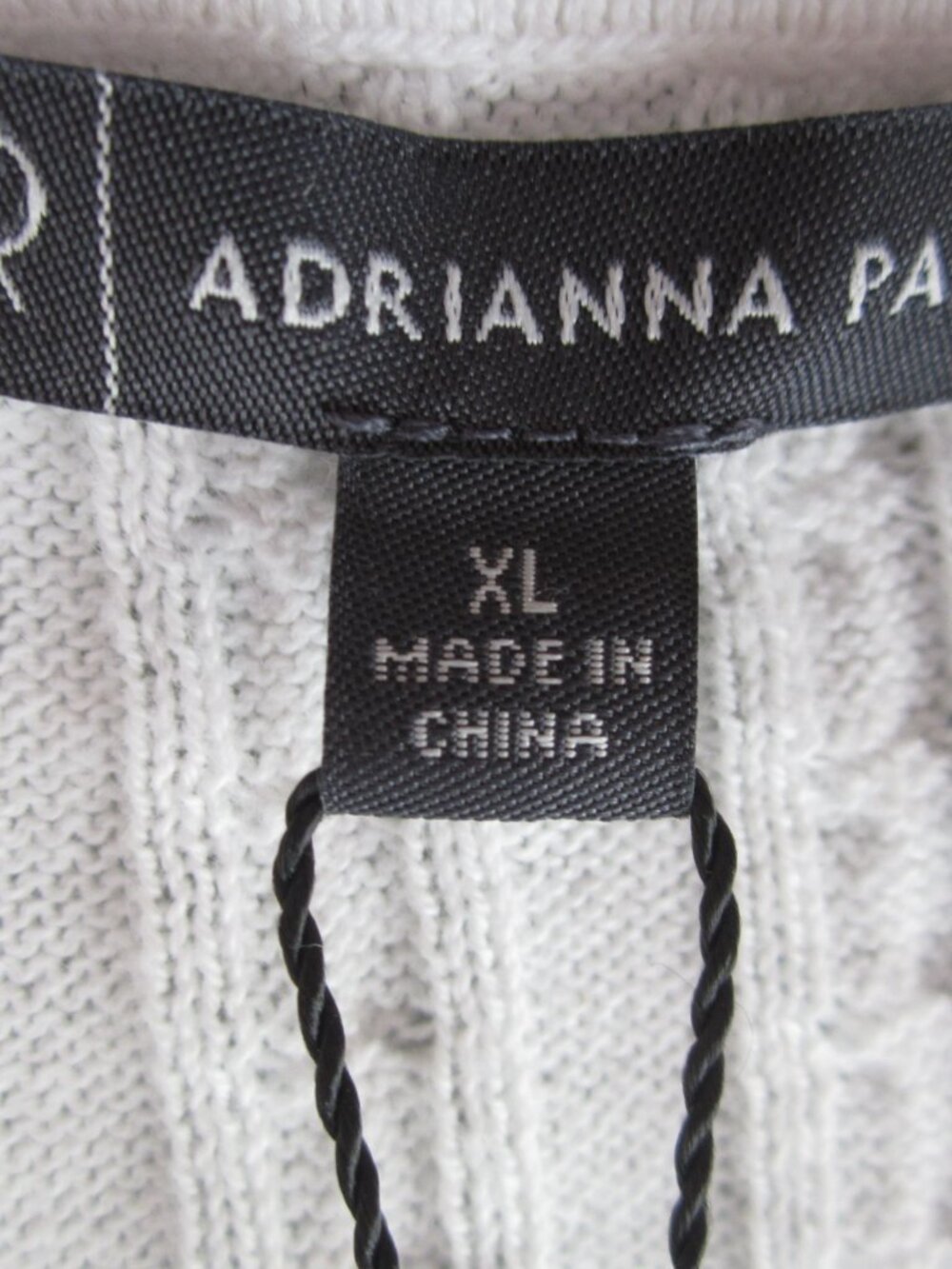 Adrianna Papell XL Cable Polo - Picture 3 of 4